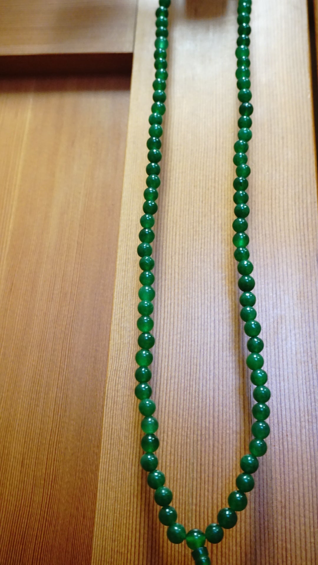 Large Green Assorted Lapis Mala.