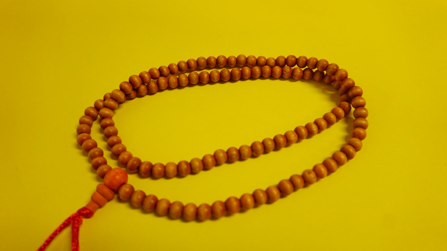 Smal Tan Wooden Beads