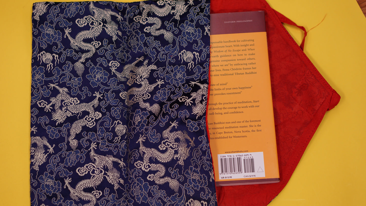 Medium Tibetan traditional book cover.