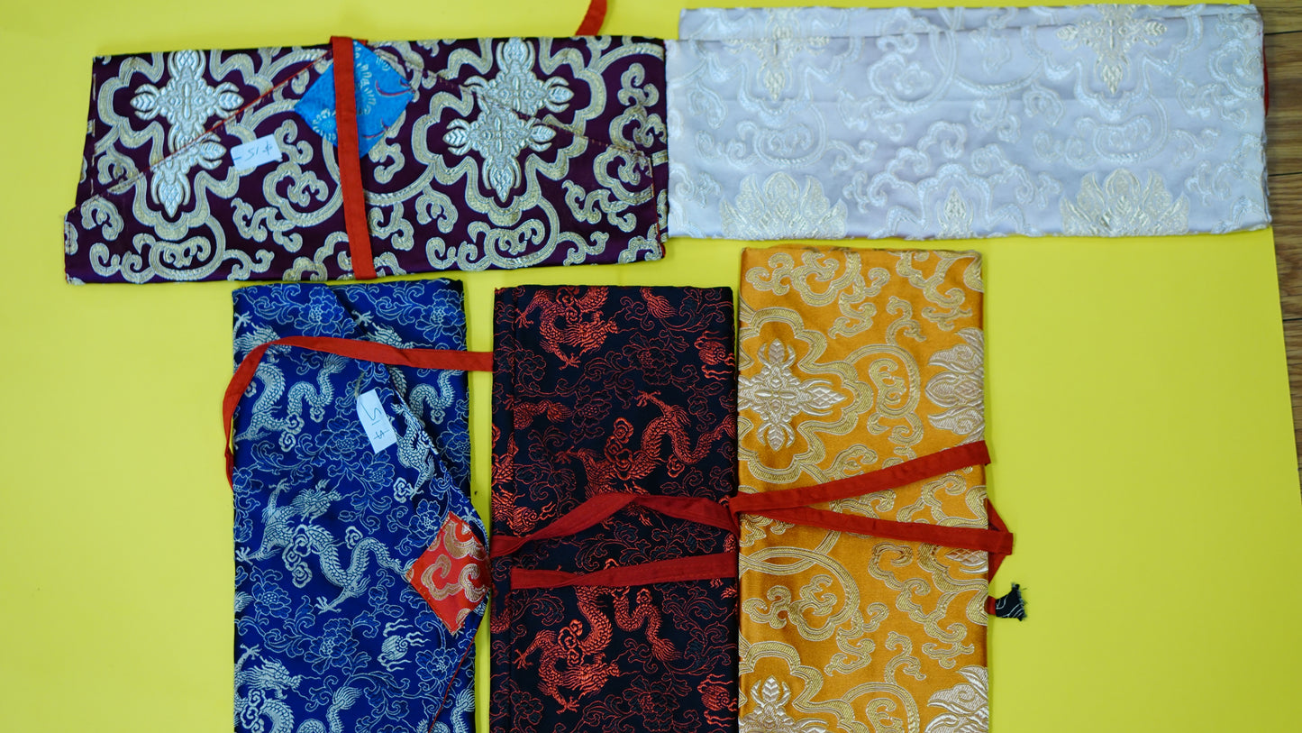 Large Tibetan traditional book cover.