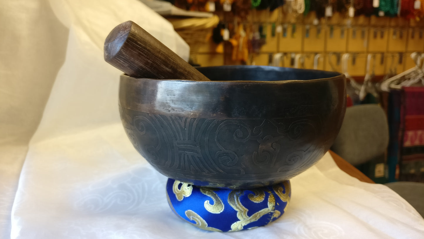 Medium Om Singing Bowl