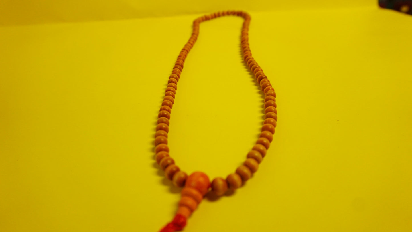 Smal Tan Wooden Beads
